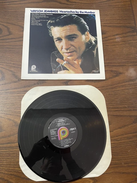 WAYLON JENNINGS &HEARTACHES By The Number