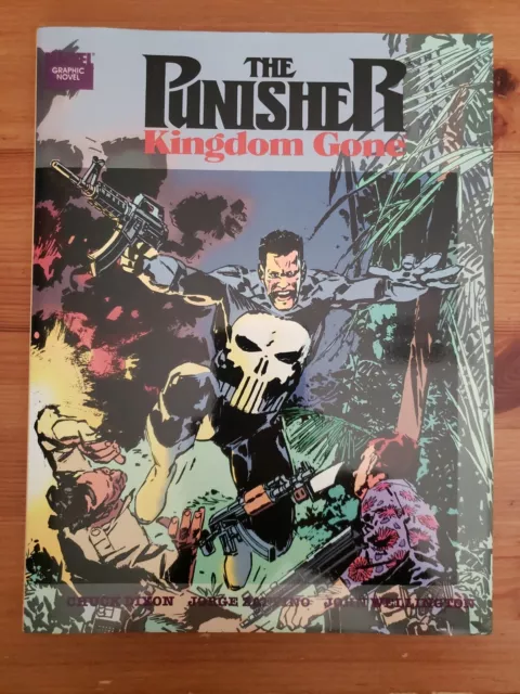 The Punisher Marvel Comics Hardcover Graphic Novel "Kingdom Gone"