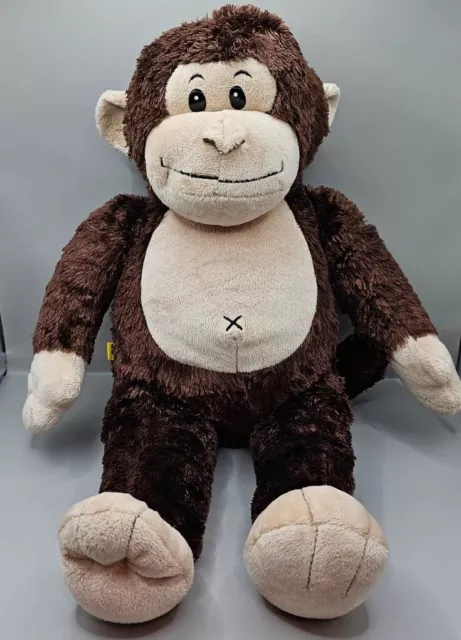 Build-A-Bear Workshop BAB Brown Monkey Plush Teddy Toy 18 Inch