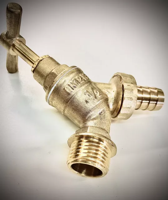 Garden Tap - 1/2" Hose Union Bib Tap - Top Quality British Standard
