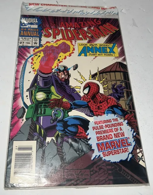 The Amazing Spider-Man Annual #27 Marvel Comics VF/NM 1993 New Sealed with Card