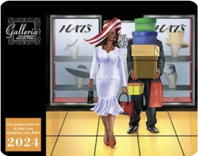 2024 AFRICAN American Art Calendar 6.99 PicClick