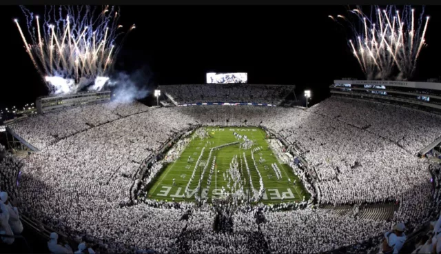 Penn State Vs Rutgers Football-2 Tickets, Section NA row 46