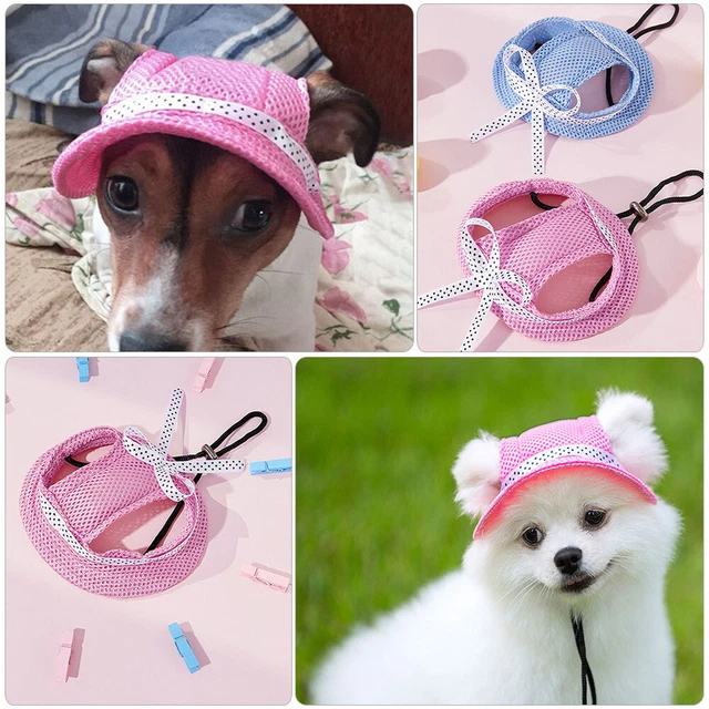 Breathable Pet Hat Outdoor Dog Hat Pet Breathable Hat Outdoor Decor Baseball Cap 8