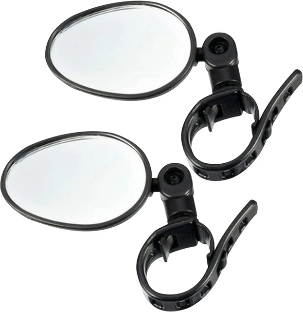 "Pair of Bicycle Mirrors - 360° Rotatable Rearview for Cycling Handlebars"