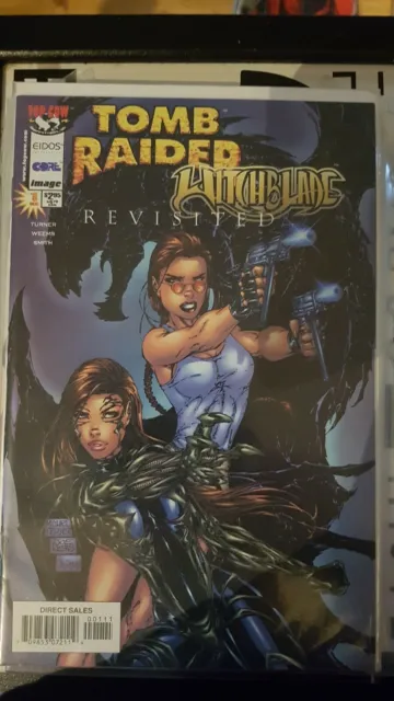 Tomb Raider Witchblade Revisited Top Cow Image Core Eidos Comics Issue 1