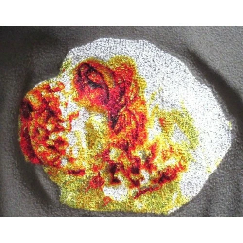 Embroidered Short-Sleeved T-Shirt - Clumber Spaniel DLE1512 Sizes S - XXL