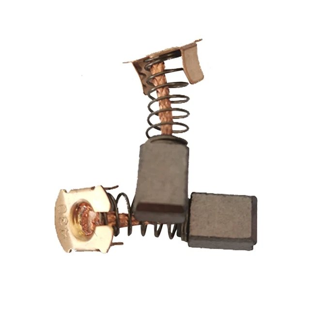 Cepillos de carbón metálicos carbono 2* aprox. 7*10 mm duraderos alta calidad