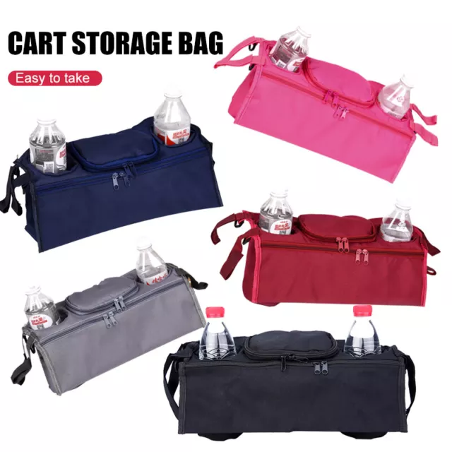 Baby Stroller Organizer Baby Prams Carriage Bottle Cup Holder Bag Accessories