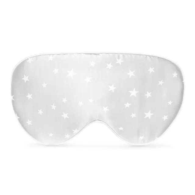 Antifaz para dormir de seda máscara de ojos para viajes meditación con estrellas