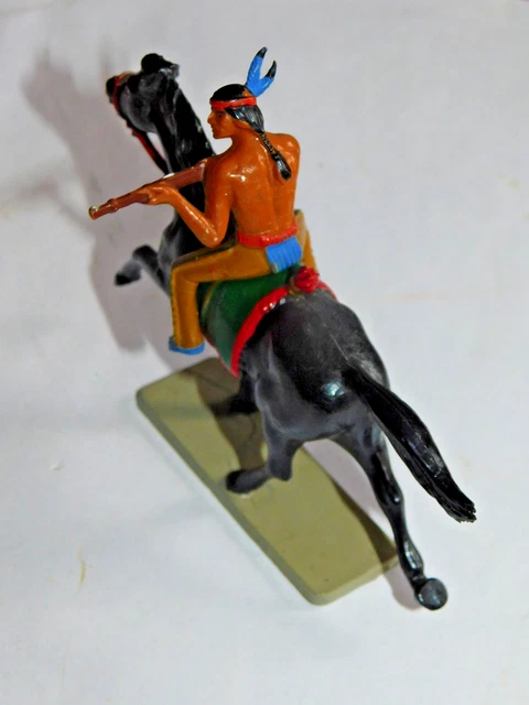 Figurine Starlux Série Moyen Age : Cavalier Avec Javeline