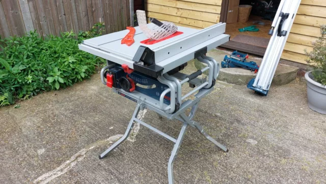 Bosch Professional GTS 10J Portable Table Saw.  Bought April 2021.  Little used.