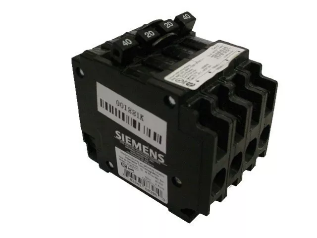 Siemens Q24020 U 40A 120/240V 1P Used