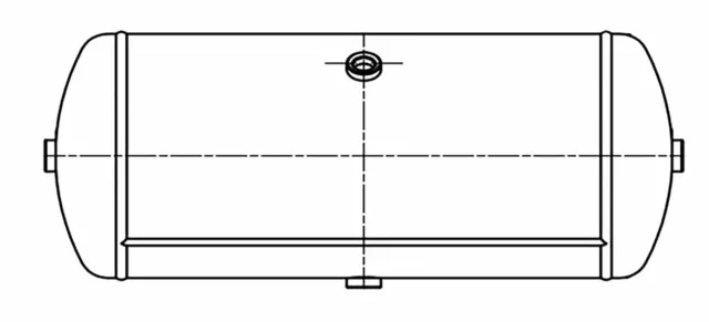 Drucklufttank Universal passend für Renault 13Bar