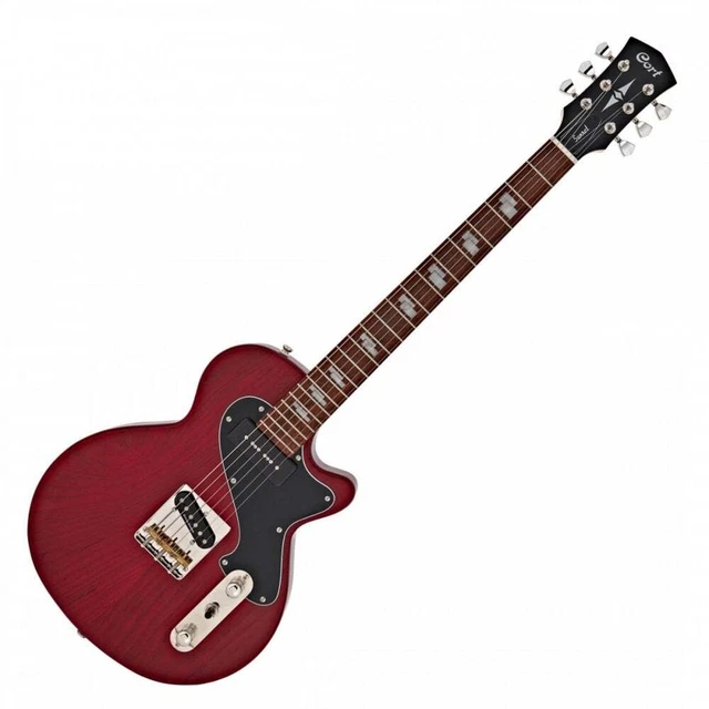 Cort Sunset TC Open Pore Burgundy Red Electric Guitar