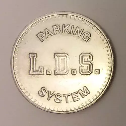 LDS Conference Center and Temple Salt Lake City, UT Parking Token 28mm