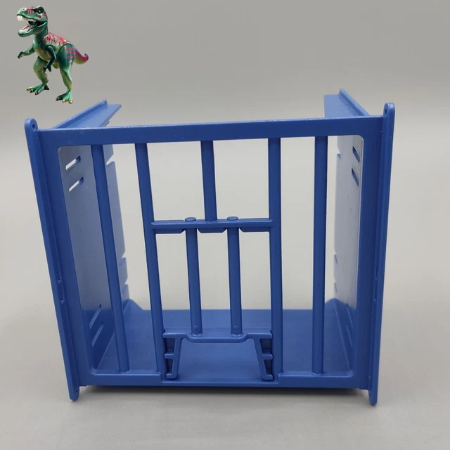 Pièce Playmobil 4232 - Fenêtre Bleue De Remorque De Cirque Fauves - Occasion état D'usage