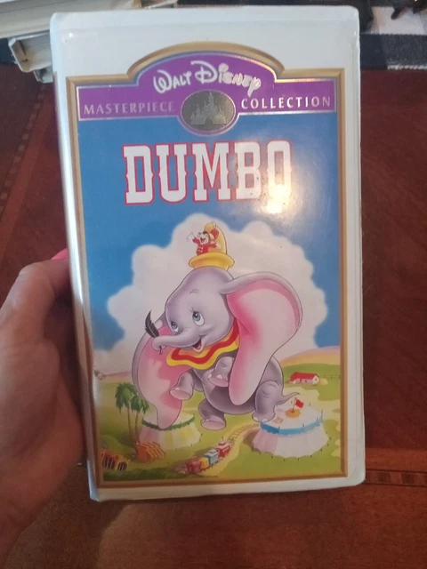 Dumbo Collection VINTAGE DUMBO VHS Walt Disney MASTERPIECE COLLECTION - Dumbo Mint £28. ...