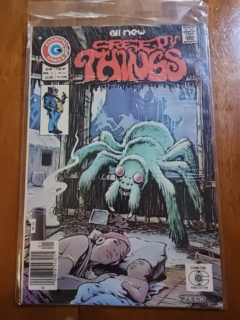 Creepy Things 6 Comic Horror Anthology Demon Vampire Spider Monster Dinosaur WW1