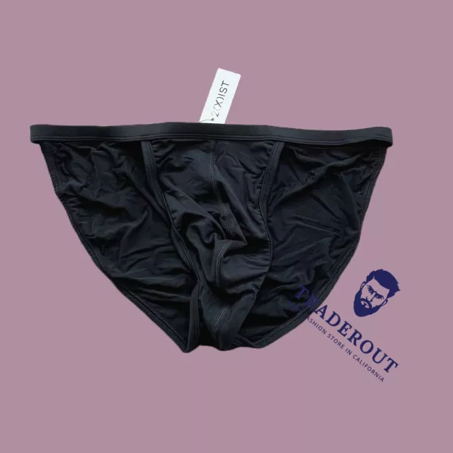 2(X)ist 2xist men Black modal ultra soft french bikini brief underwear size S M
