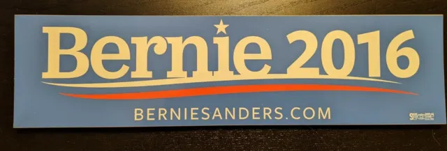 2016 Bernie Sanders Bumper Sticker (Blue)