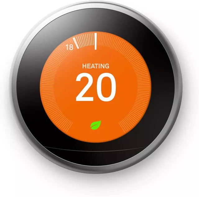 Google Nest 3rd Gen Pro Wireless Heating & Hot Water Smart Thermostat + Heatlink