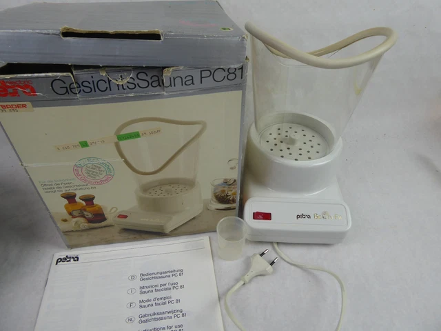 Gesichtssauna Petra Electric Beaty Fit Gesichtsdampfer Inhalator Typ PC 81