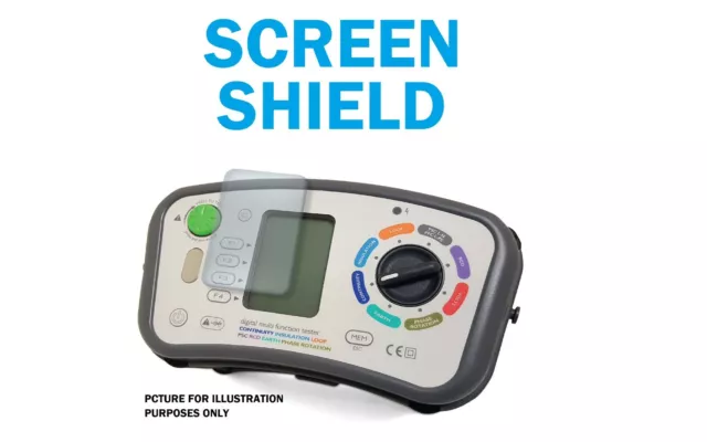 MEGGER Multifunction Tester Screen Shield suitable for 1741 17 & 18 series MFT