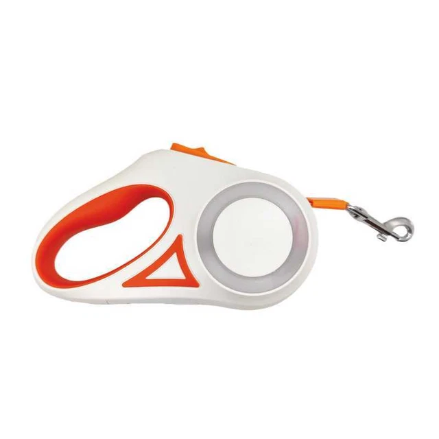 Ausziehbare Hundeleine, 5 m, strapazierfähig, mit Touch-Licht und LED-Taschenlam