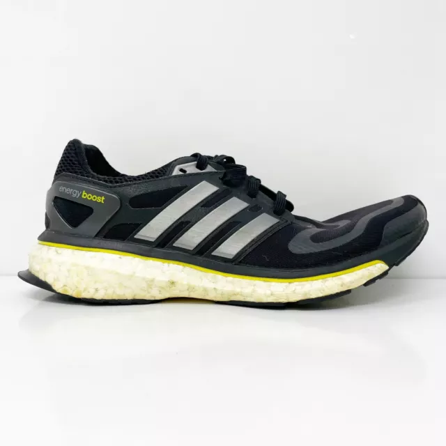 Adidas Womens Energy Boost Q21114 Black Running Shoes Sneakers Size 7