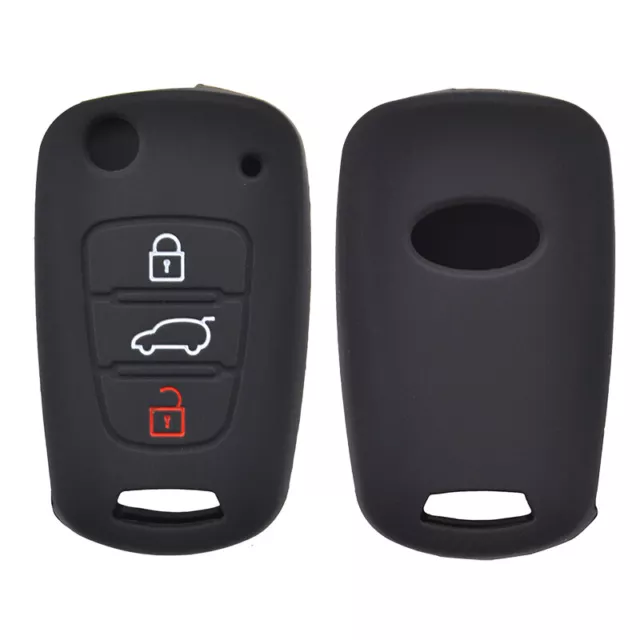 Silicone Car Key Cover Case For Kia Soul Venga Picanto Rio Sorento Ceed Sportage