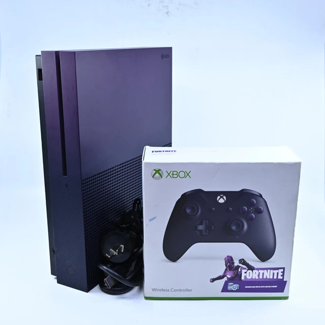 LIMITED EDITION FORTNITE Dark Vertex Xbox One S Console
