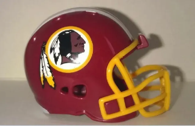Washington Redskins Nfl Riddell Revolution Mini Pocket Pro Helmet