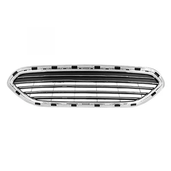 New Grille For 2014-2019 Ford Fiesta Except ST Model Front Chrome Outer Molding