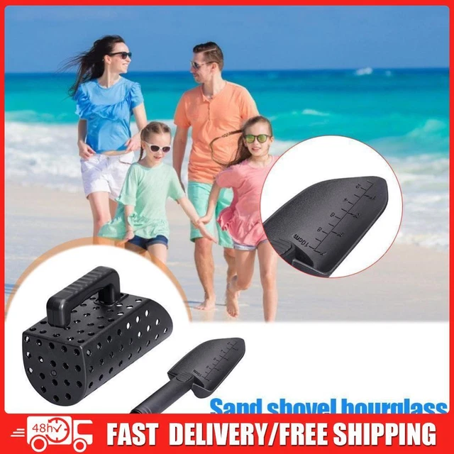 BEACH DIGGING FILTER Tool Metal Detector Sand Scoop Shovel Set for ...