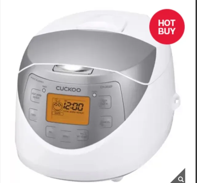 Cuckoo CR-0631F 6-Cup Electric Rice Cooker - Grey Color