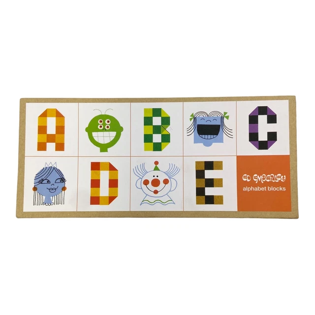 Ed Emberley Alphabet Blocks by Ed Emberley 2015