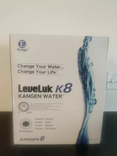 Open Box Enagic Leveluk Kangen K8 (Kangen Water Machine)