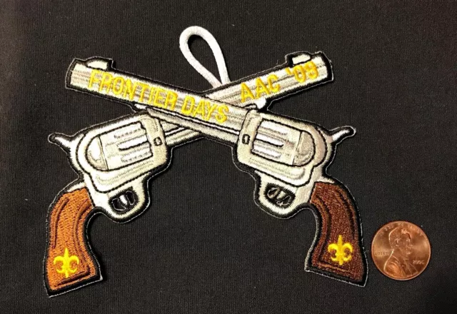 Alamo Area Council Oa 60 Aina Topa Hutsi Flap 2009 Frontier Days Sixguns Patch