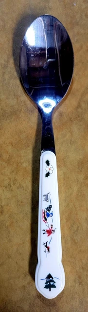 Christmas Silverware Flatware Snowy Village  Pfaltzgraff Set Of 16