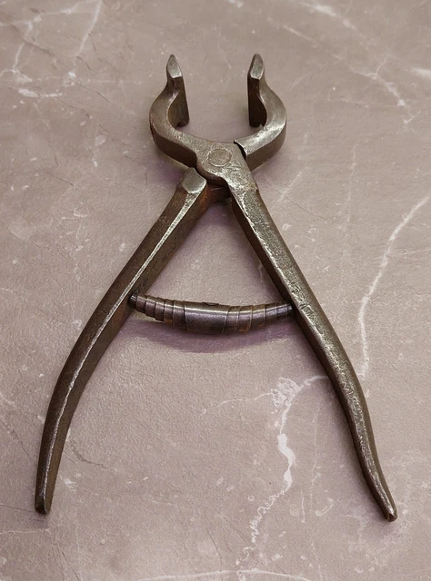 Pinza Per Camino In Ferro Battuto - 55cm, Per Legna E Stufe, Design Artigianale - Foto 9