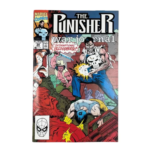 MARVEL comics the punisher volume 1 issue 24 vintage 1990 comic book VGC