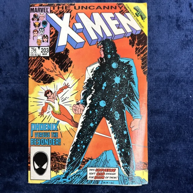 X Men X-Men Marvel Comics #203 #215 And #235 Lot Of 3 Comics The Uncanny Rare