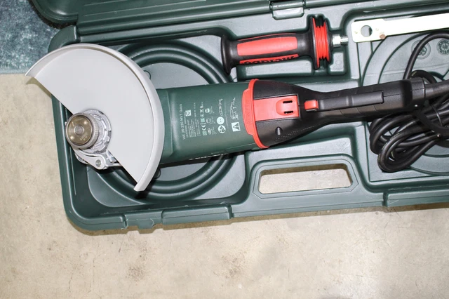 Metabo Winkelschleifer WE 2000-230 – 2000 Watt, 230 Mm Scheibe, Mit Sanftanlauf & Wiederanlaufschutz