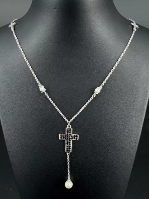 Jewelry Hunting Necklace 925/-Silver With Spinel & Freshwater Breeding Beads
