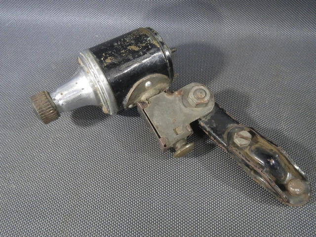 ANCIENNE ORIGINALE DYNAMO de vélo vintage EMOS de forme arrondie. EUR