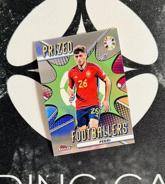 2024 TOPPS FINEST Road To UEFA Euro Calciatori premiati Pedri PFPE Spagna EUR 3,99