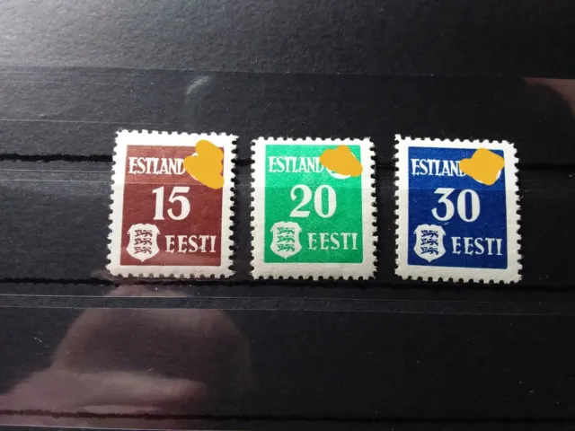 Estland,  Mi. 1-3 x, postfrisch (**), einwandfrei,  siehe Bilder