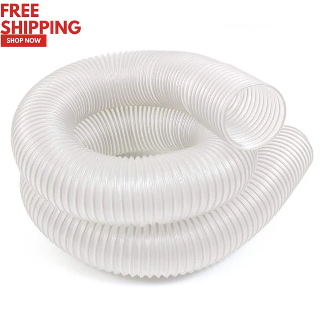 4 in. x 10 ft. WEN Universal Flexible Dust Extractor Hose Dust Collection System