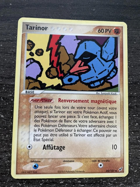 Tarinor Unco - Pokémon 42/107 Ex Deoxys Proche Du Neuf Fr